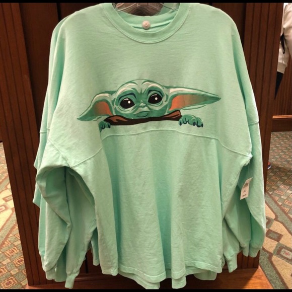 Disney Tops - Disney’s Baby Yoda Mandalorian Spirit Jersey
